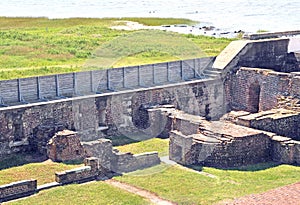 Fort Sumter: Officer`s Quarters & Powder Magazine photo