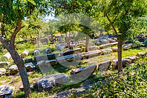 Ruins of the legendary ancient city of Troy