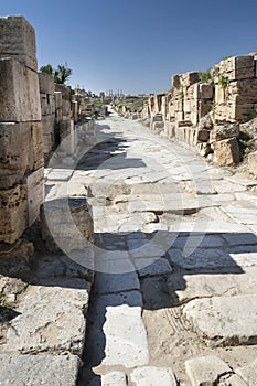 The ruins of Leptis Magna