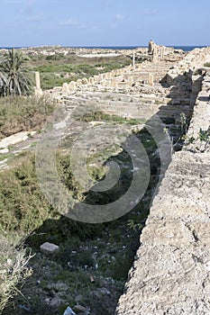 The ruins of Leptis Magna