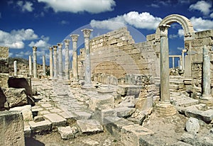 Ruins of Leptis Magna photo