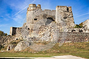 Ruins of Levice castle, Slovak republic.