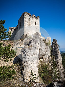 Zřícenina středověkého hradu Lietava, Slovensko