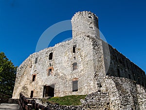Ruins of the Lipowiec gothic castle, Poland