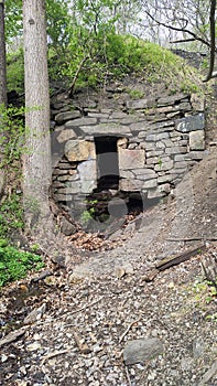 Ruins at local Marylands patapsco state park photo