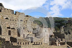 The Ruins of the Lost Inca City in Machu Picchu
