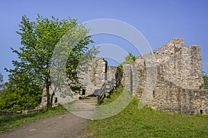 Ruins of the Lowenburg castle