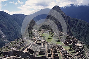 Ruins of Machu Picchu, Peru