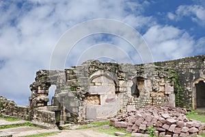 Ruins Madan Mahal Fort, Jabalpur, India