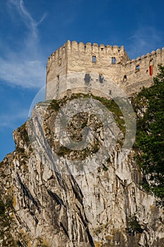 Ruins of the medieval Beckov castle