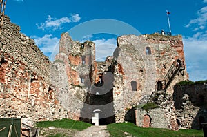 Ruins of medieval castle