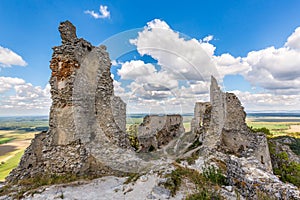 Ruins of medieval castle