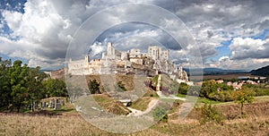 The ruins of the medieval castle Beckov