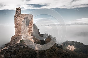 Ruins of the medieval castle of Portilla - Zabalate photo