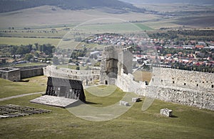 Ruins of medieval castle