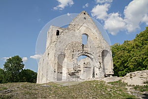 Ruins of medieval church