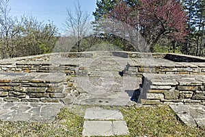 Ruins of medieval city of Preslav, capital of the First Bulgarian Empire, Bulgaria