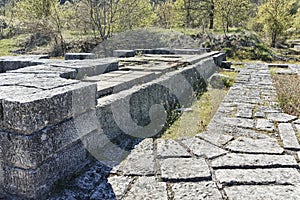 Ruins of medieval city of Preslav, capital of the First Bulgarian Empire, Bulgaria