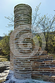 Ruins of medieval city of Preslav, capital of the First Bulgarian Empire, Bulgaria