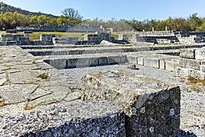 Ruins of medieval city of Preslav, capital of the First Bulgarian Empire, Bulgaria