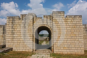 Ruins of the medieval city of Veliki Preslav