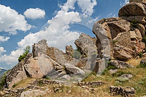 Ruins of the medieval Markovi Kuli castle