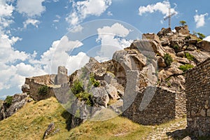 Ruins of the medieval Markovi Kuli castle