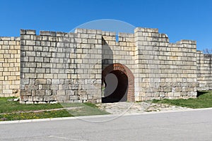 Ruins of medieval stronghold Pliska, Bulgaria