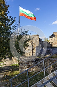 Ruins of medieval stronghold Tsarevets, Veliko Tarnovo, Bulgaria