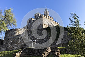 Ruins of medieval stronghold Tsarevets, Veliko Tarnovo, Bulgaria