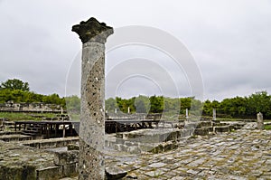 Ruins of the medieval town of Veliki Preslav