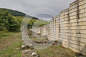 Ruins of the medieval town of Veliki Preslav