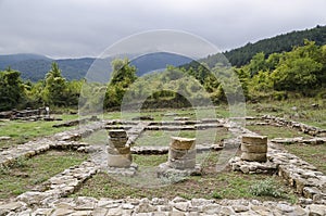 Ruins of the medieval town of Veliki Preslav