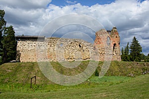 Vastseliina Castle ruins