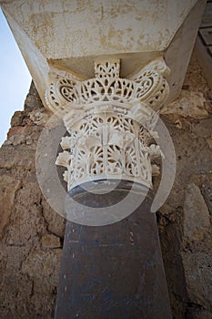 Ruins of Medina Azahara - vast, fortified Andalus palace-city photo