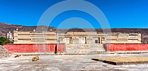 Ruins in Mitla near Oaxaca city. Mexico