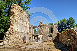 Ruins of Monastery of Carracedo on Bierzo