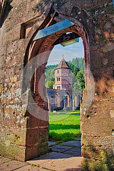 The ruins of the monastery Hirsau