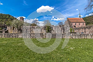 The ruins of monastery Hirsau in the Black Forest