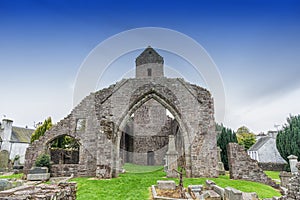 The Ruins of Muthill Old Church & Tower of Jacobite History Scotland.