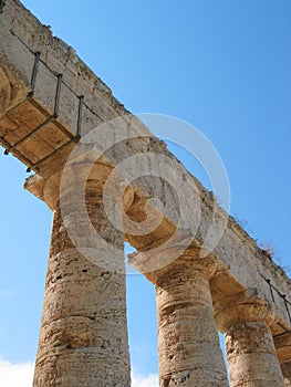 Ruins near Trapani Sicily photo