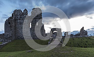 Ruins Of Ogmore Castle Glamorgan UK