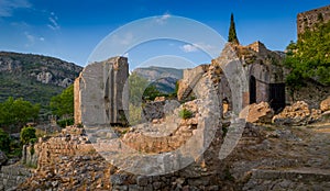 Ruins of Old Bar medieval fortress