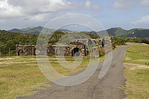 Ruins of an Old Barracks Building