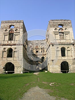 Ruins of old castle photo