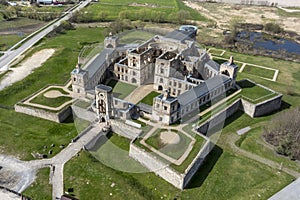 Ruins of old castle in Krzyztopor, Poland