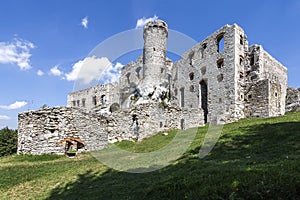 Ruins of old castle Ogrodzieniec - Poland