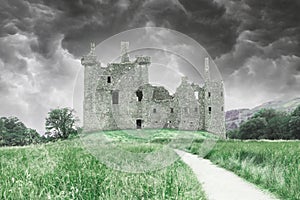 Ruins of an old castle