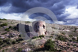 Ruins of an old fortress