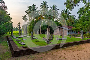 Ruins of an old image house at Tissamaharama, Sri Lanka